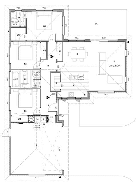 Custom floor plan
