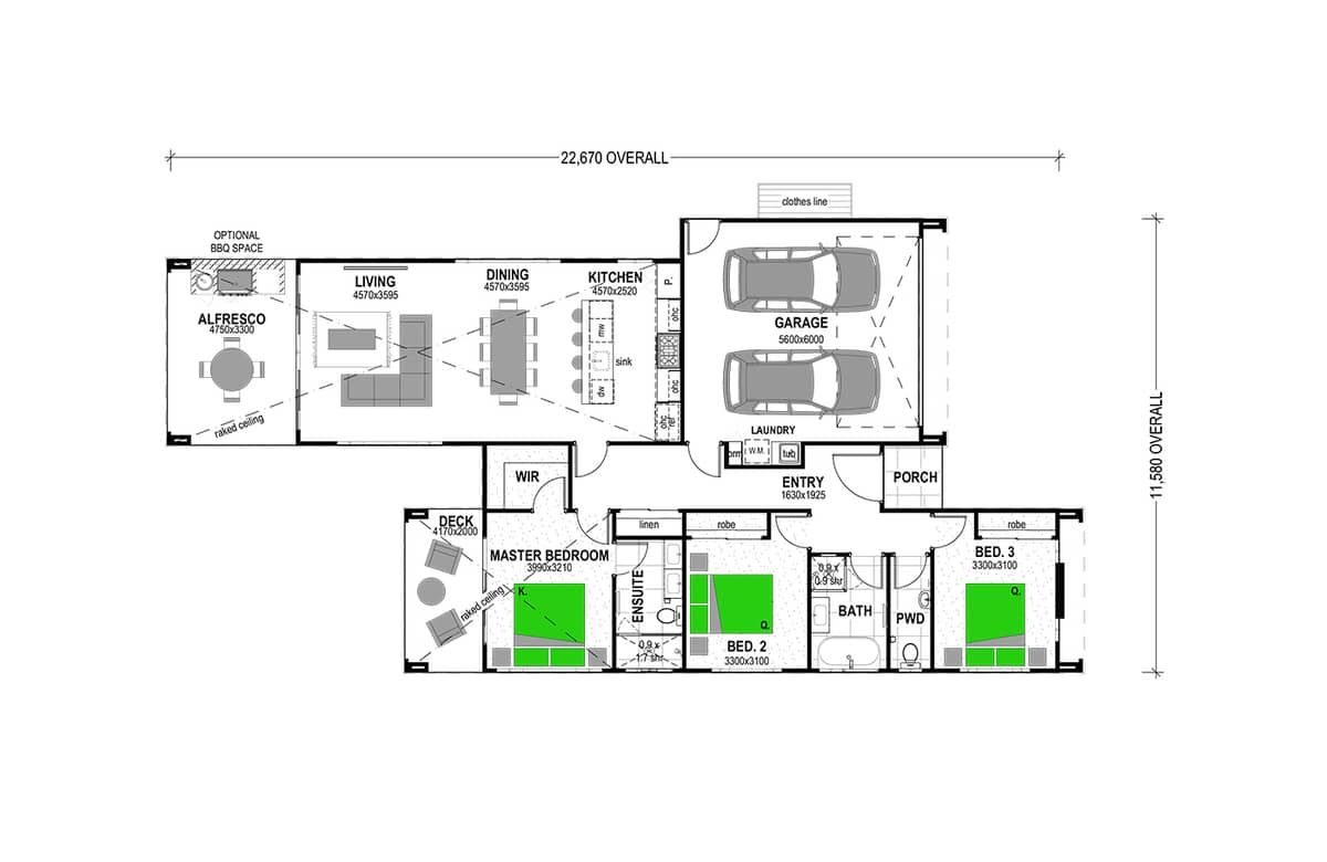 Davenport 195 floor plan