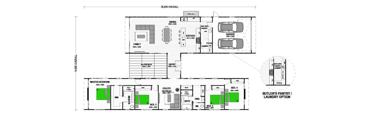 Franklin 265 floor plan