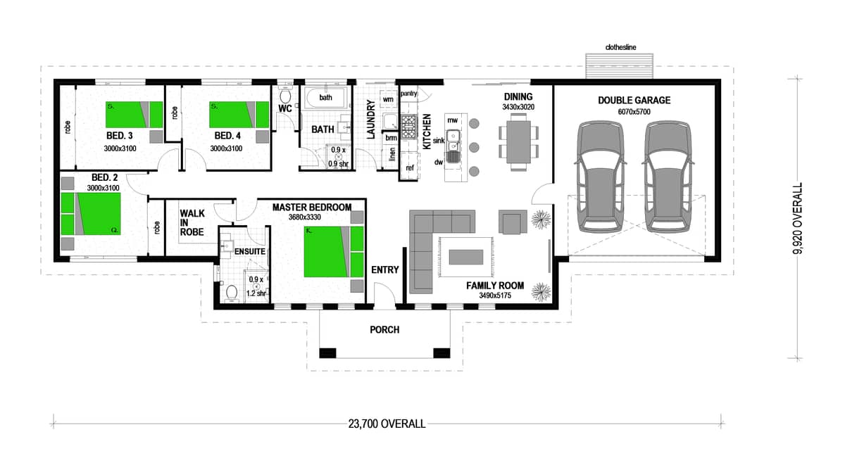 Ohope 181 floor plan