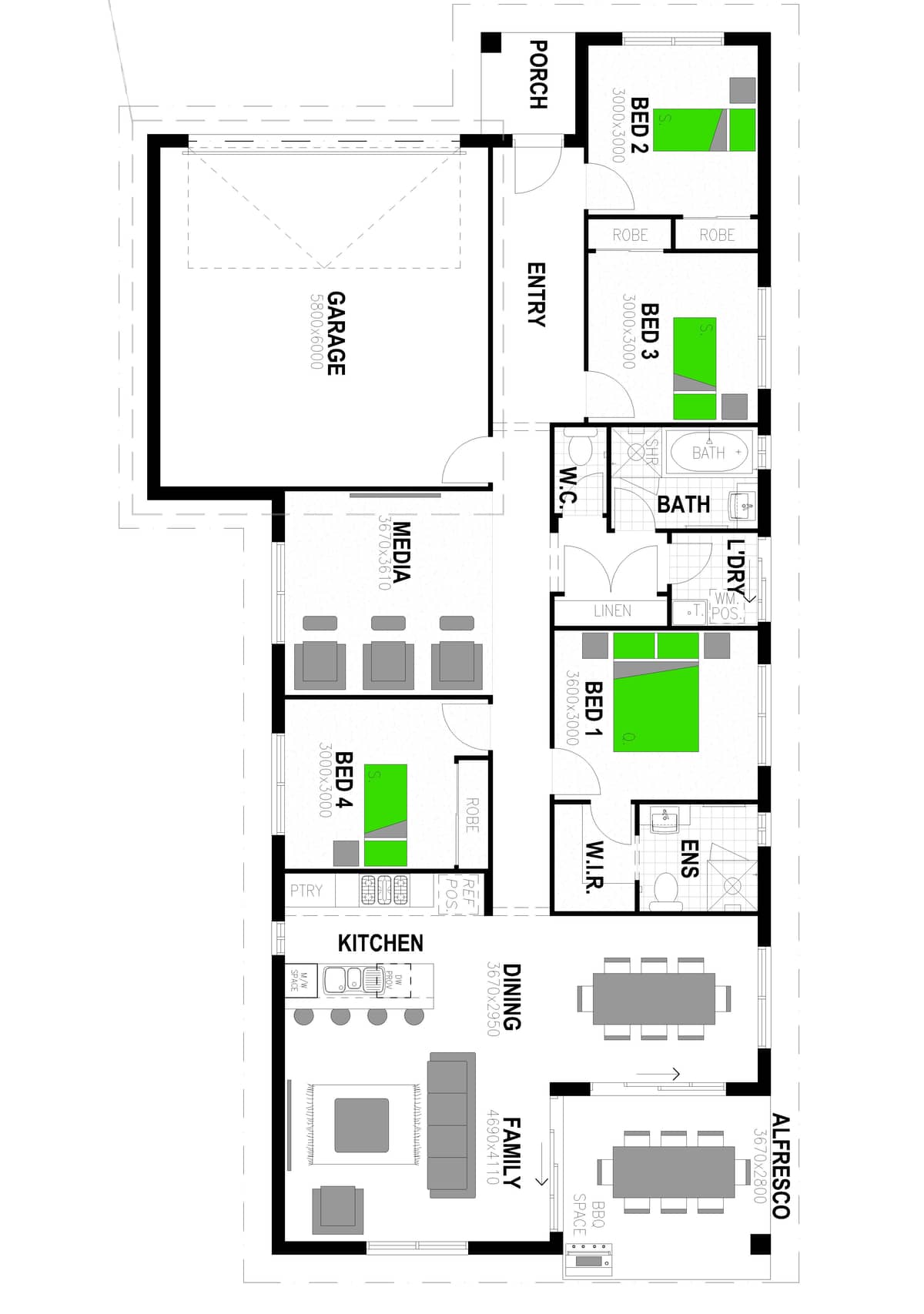 Paihia 197 · 16 Blackbird Lane Mangawhai floor plan