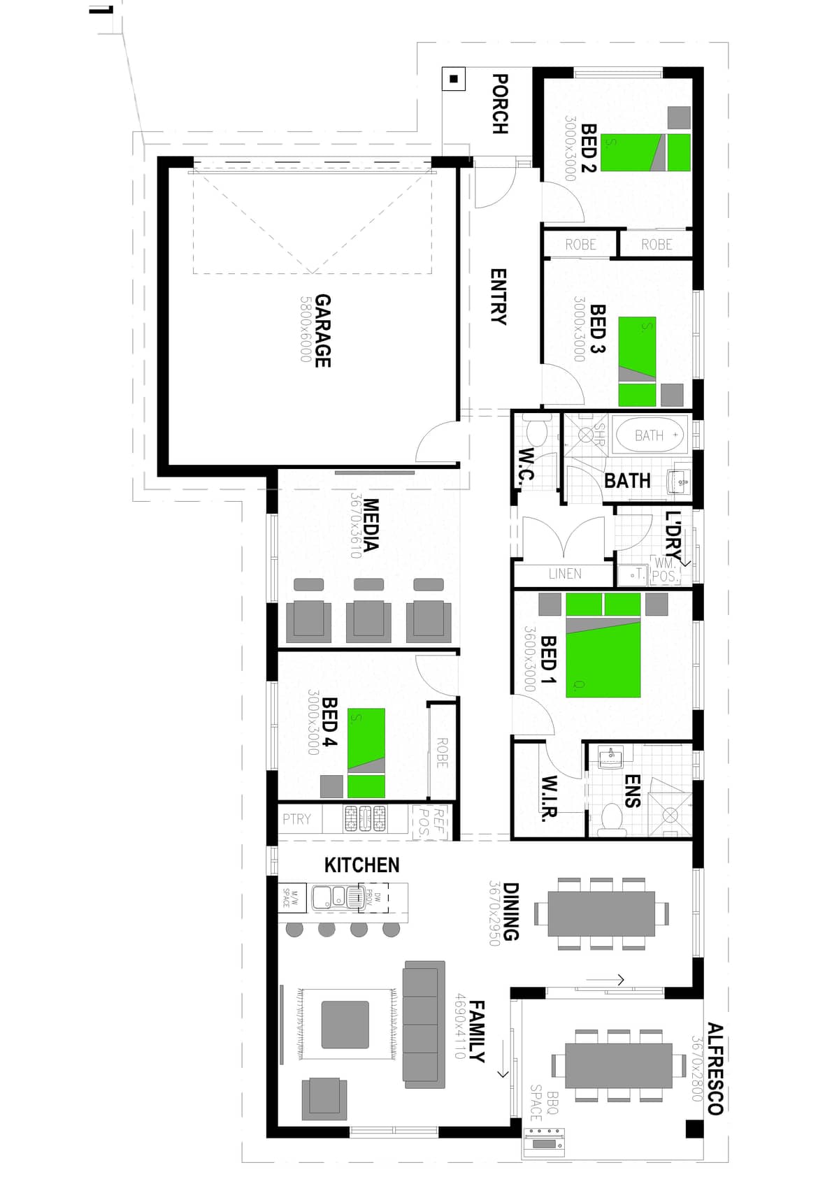 Paihia 197 floor plan
