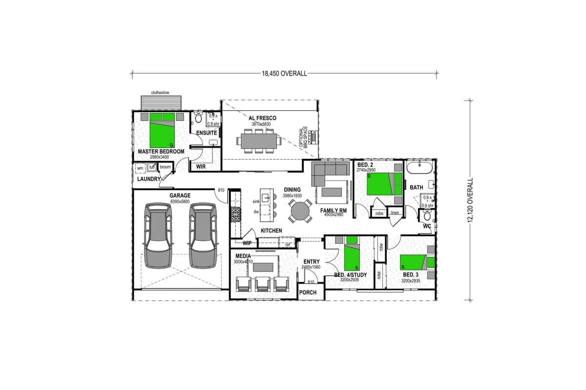 Rimu 181 floor plan