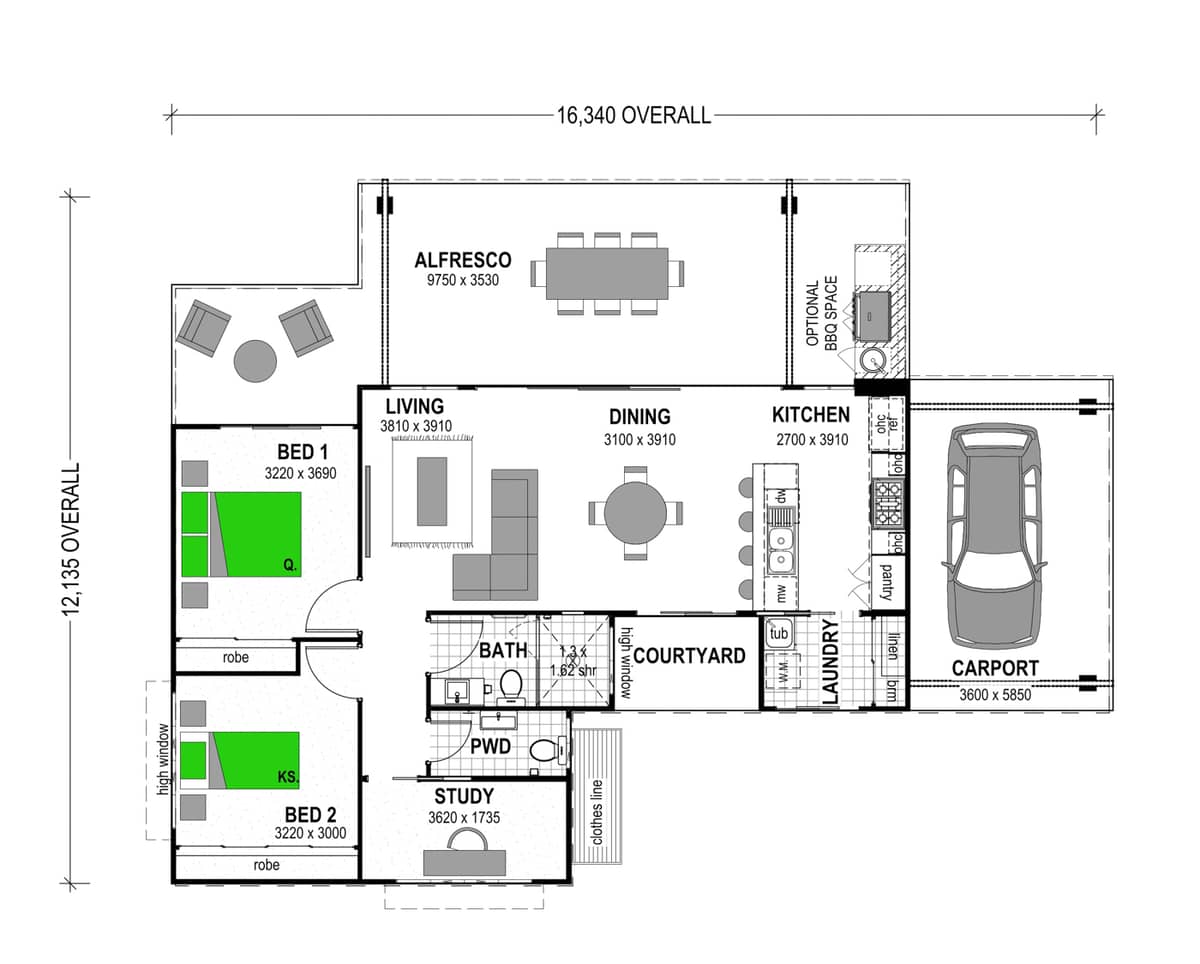Squire Retreat 154 floor plan