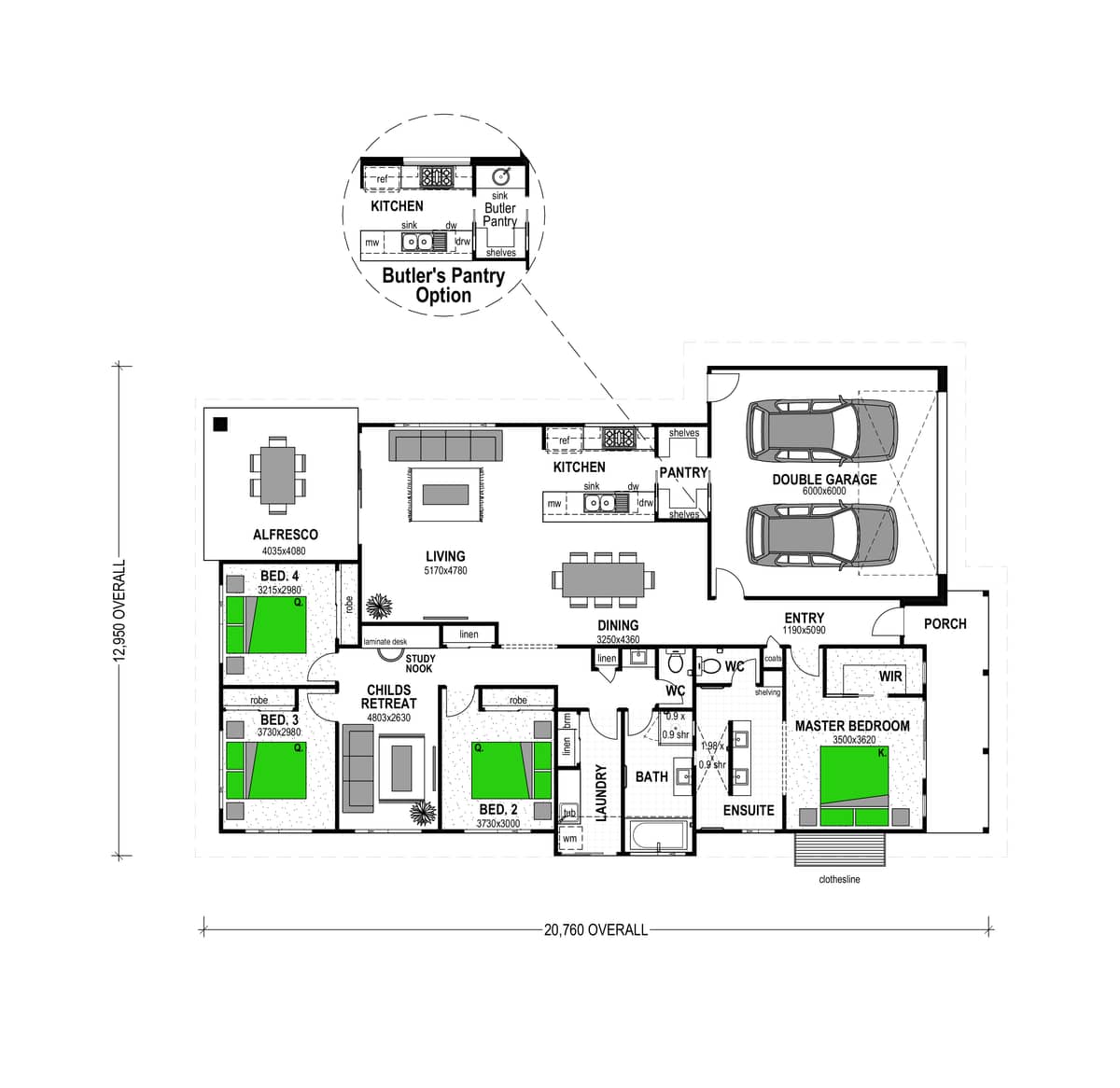 Tui 227 floor plan