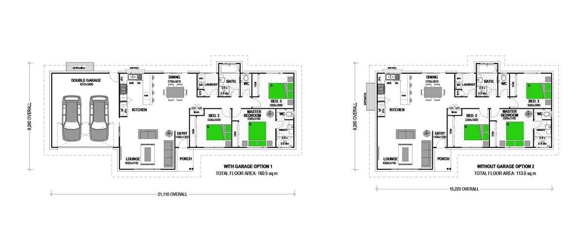 Waiheke 160 floor plan