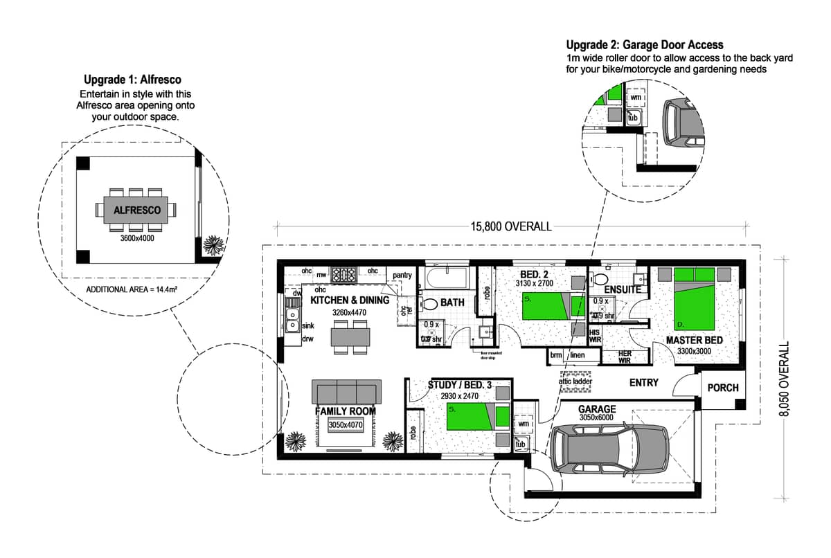 Wainui 111 floor plan