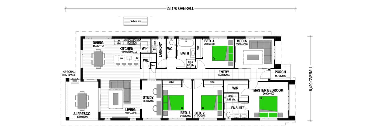 Warrington 182 floor plan